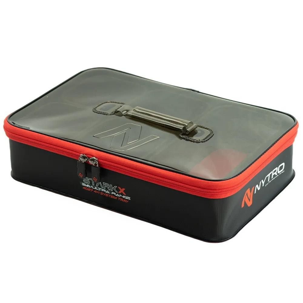 Nytro Bait Box System Tray EVA StarkX Waterproof Storage Tub Fishing Organiser