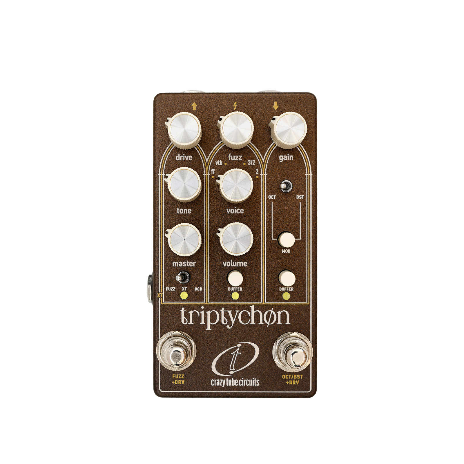 Crazy Tube Circuits Triptychon Fuzz & Octave Pedal