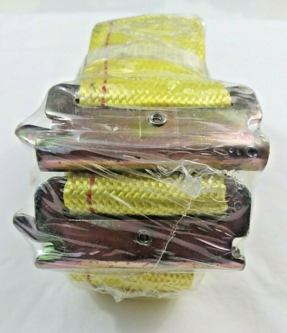 2 E-Track Straps, 2" x 12' Cam Buckle Cargo Tie-Down Straps