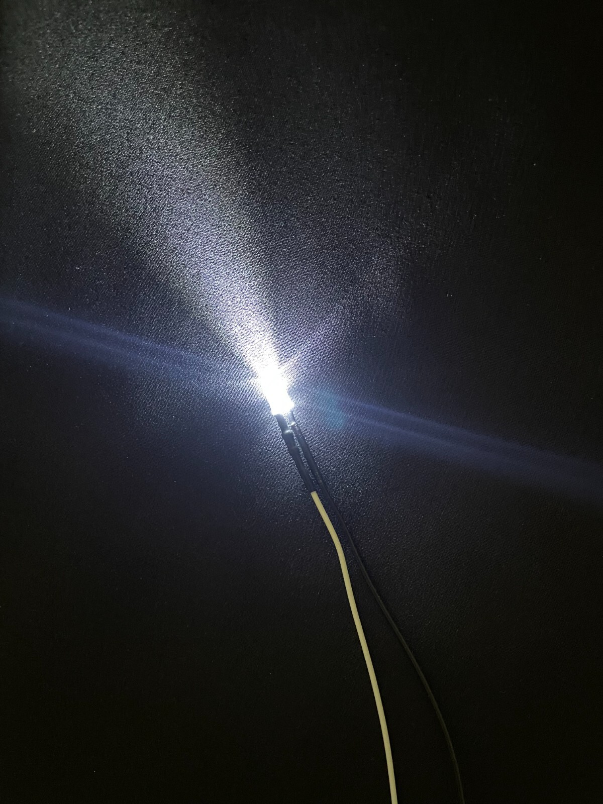 Prewired Single LED Light Assembly with on/off Switch & 9 Volt Battery Connector
