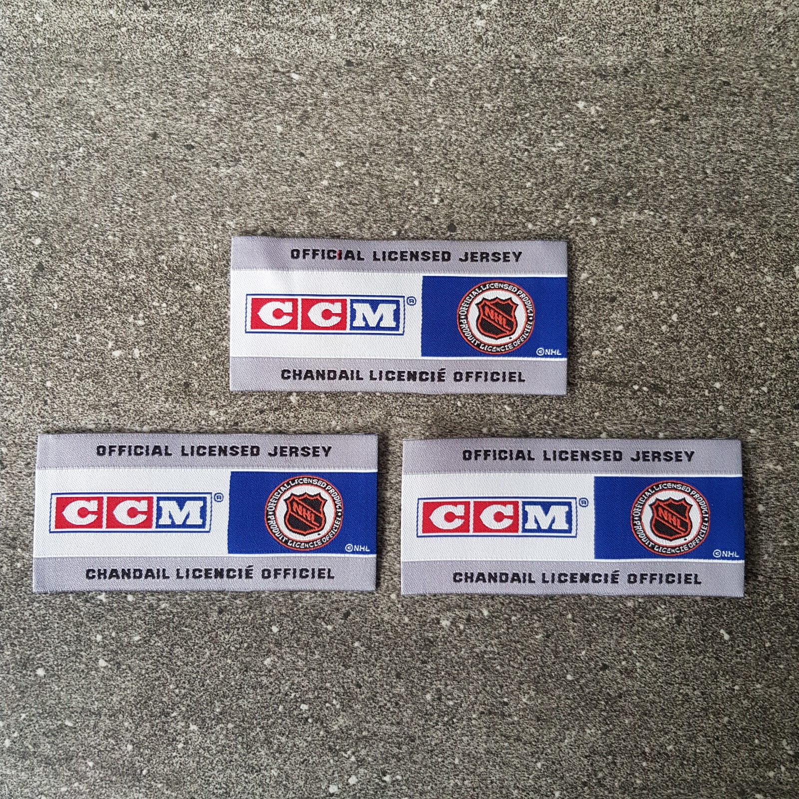 10pcs NHL Crest CCM Official Licensed Hockey Badge Patch Label Sewn on