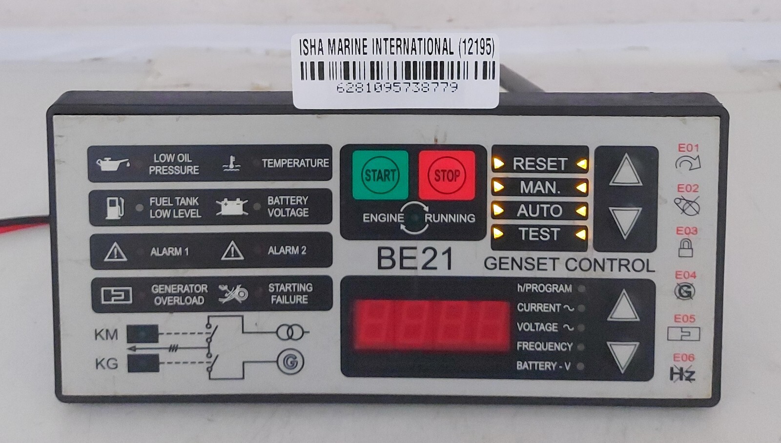 Bernini BE21 Genset Control