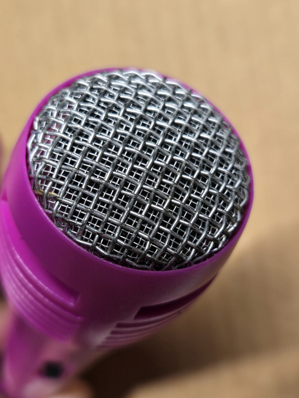 Rock Jam Replacement Red/Pink Karoake Microphone