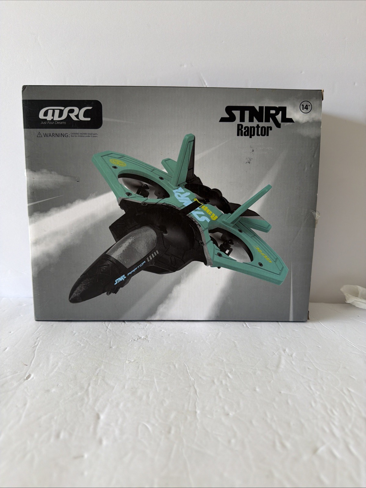 4DRC STNRL Raptor 4D-V17 Plane Remote Control Tested Working