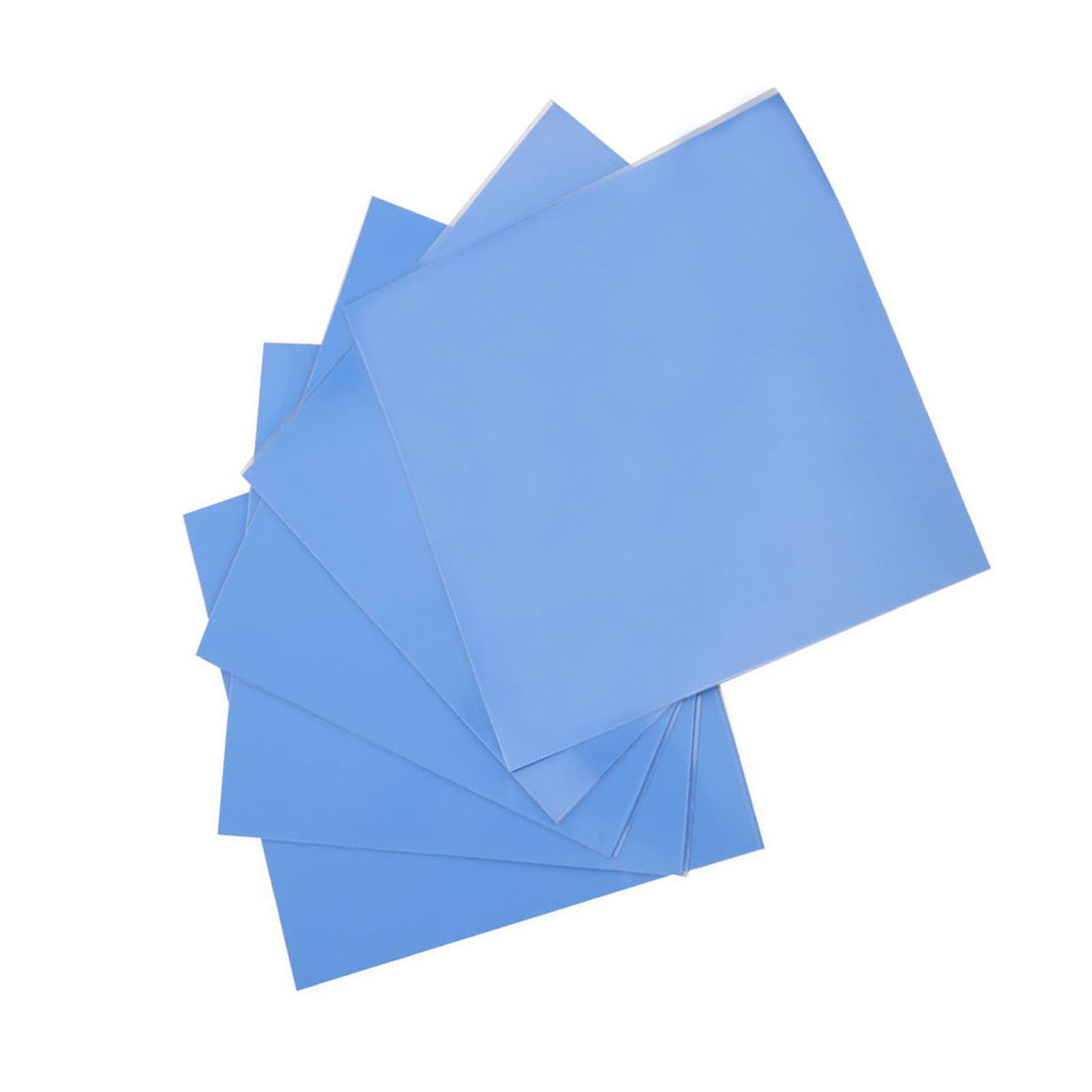 5Pcs Silicone Thermal Conductivity Pad CPU GPU Heat Conduction Sheet
