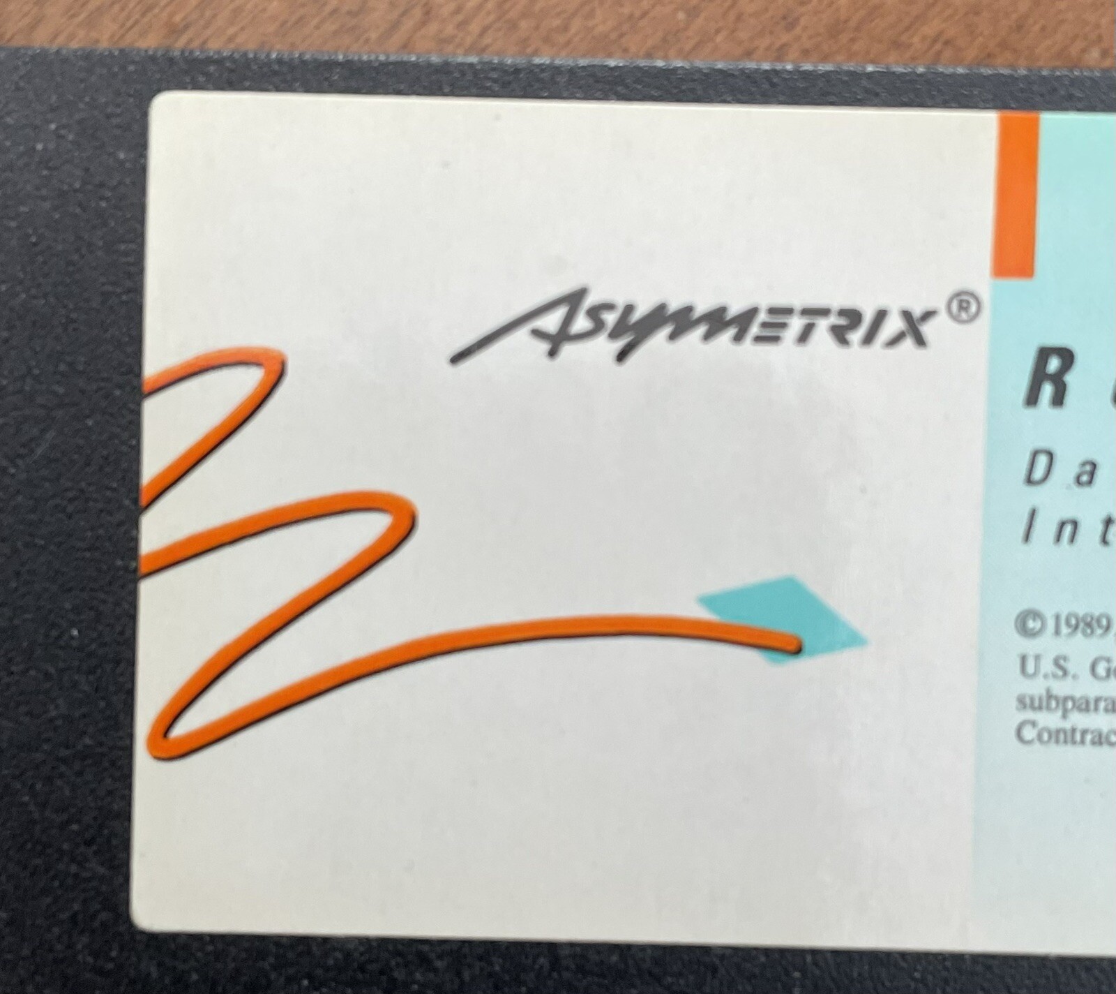 Vintage 1990 Asymetrix Runtime ToolBook Setup DayBook 5.25" Floppy Disk