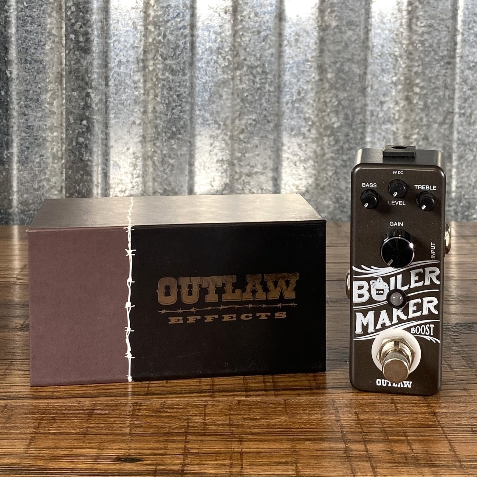 Outlaw Effects Boilermaker Boost 20db Guitar Effect Pedal