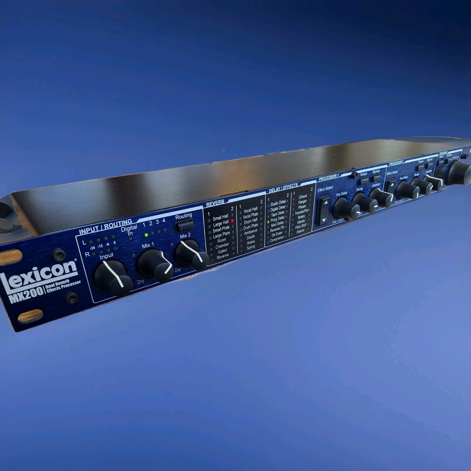 Lexicon MX200 Dual Reverb Effects Processor Tested Working