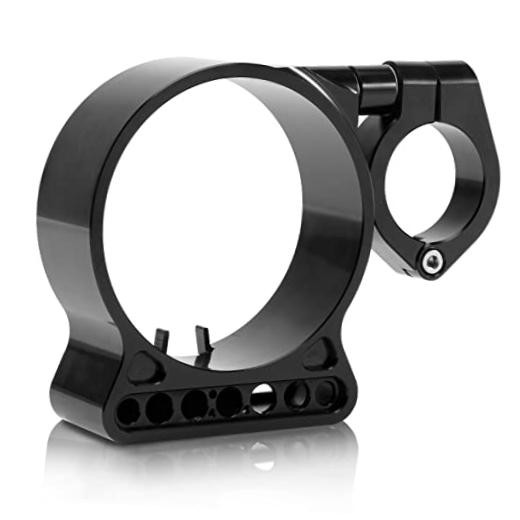 Motorcycle Speedometer Side Mount Relocation Bracket, 39MM Odometer Instrument