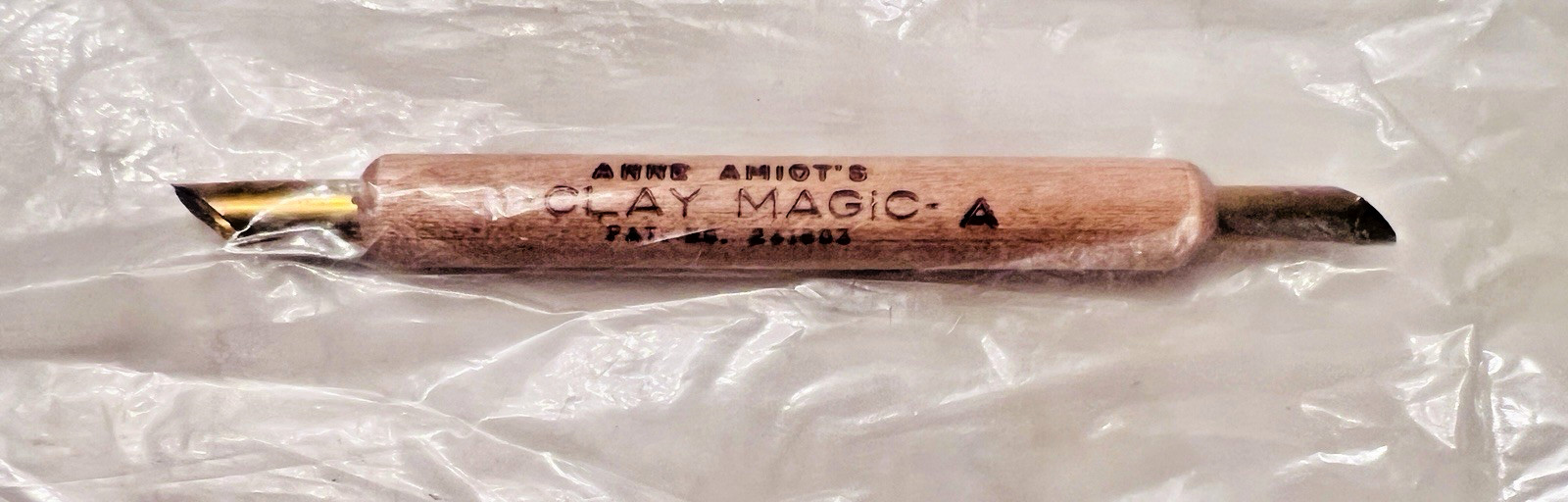 NOS Anne Amiot's Amiot Clay Magic Tool #A Vintage NIP