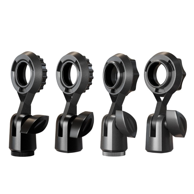 Microphone Shock Mount Clamp Holder Rack Stand Clip Microphone Holder Shockproof
