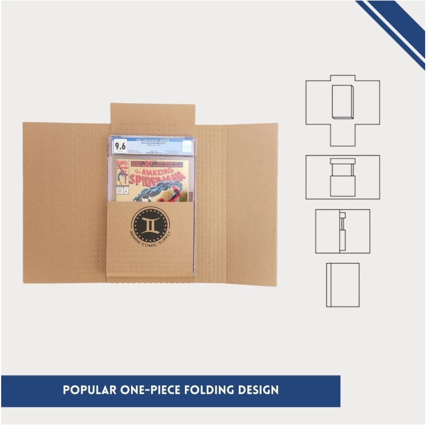 Customizable Comic Book Mailers, 35ct |  Quality