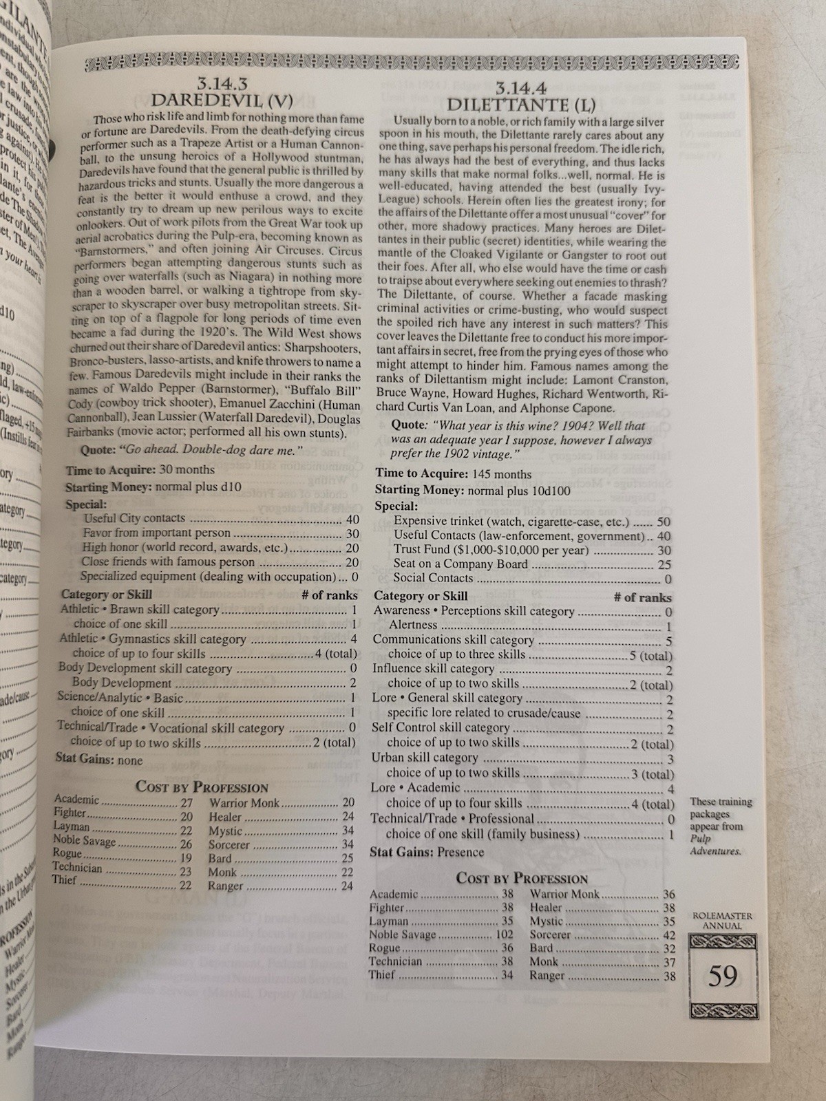 ICE Rolemaster 3rd Ed Annual 1997 #5506