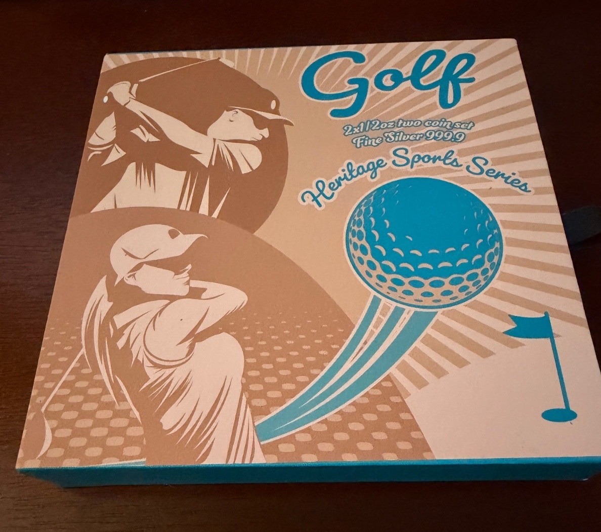 2022 Heritage Sports Series Golf Silver Dollars PAMP Limited Edition