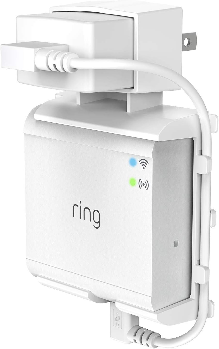 HOLACA Outlet Wall Mount for Ring Smart Lighting Bridge,Easily Be White