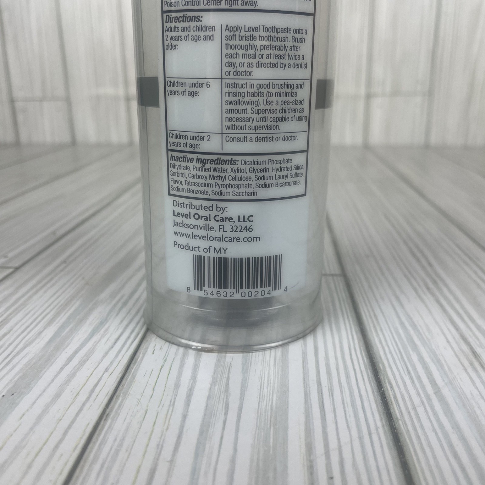 New Level Herbal Mint Five Premium Daily Toothpaste Sensitivity 5oz