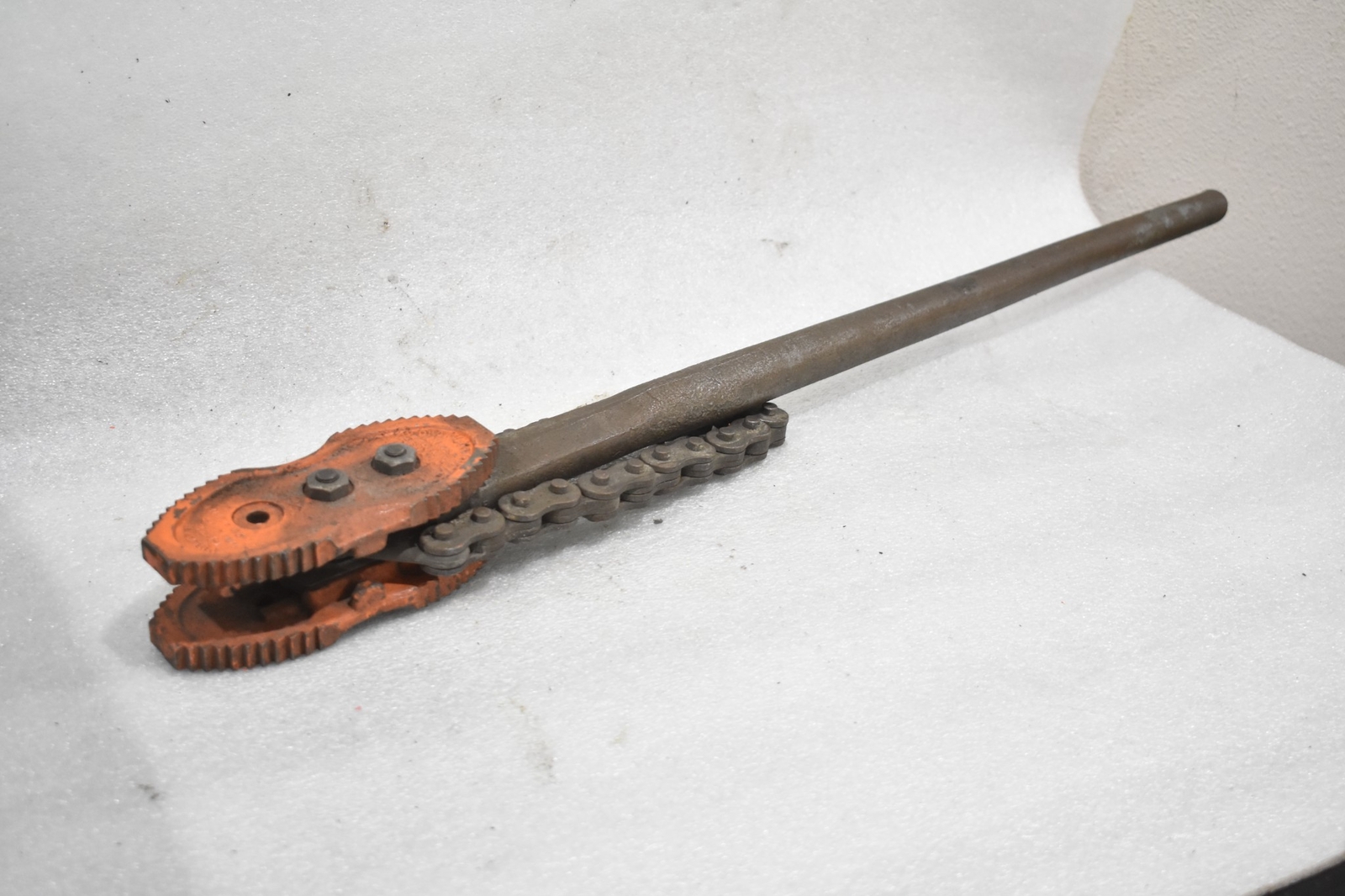 J.H. WILLIAMS VULCAN C-32 IMPROVED 1/4" INCH TO 2-1/2" INCH PIPE CHAIN WRENCH