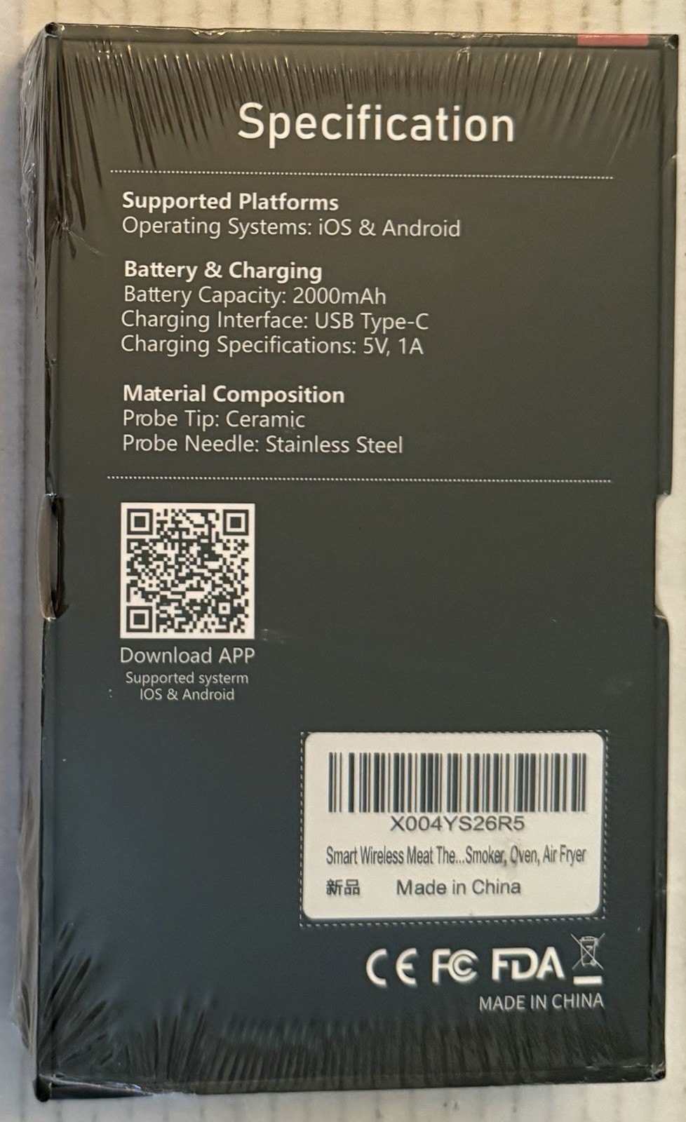 Smart Wireless Meat Thermometer