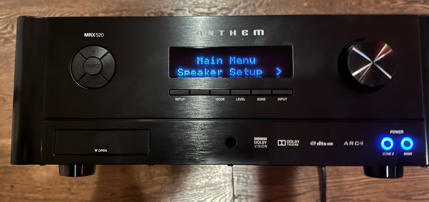 Anthem MRX 520 A/V Receiver - Works Great, No Scratches