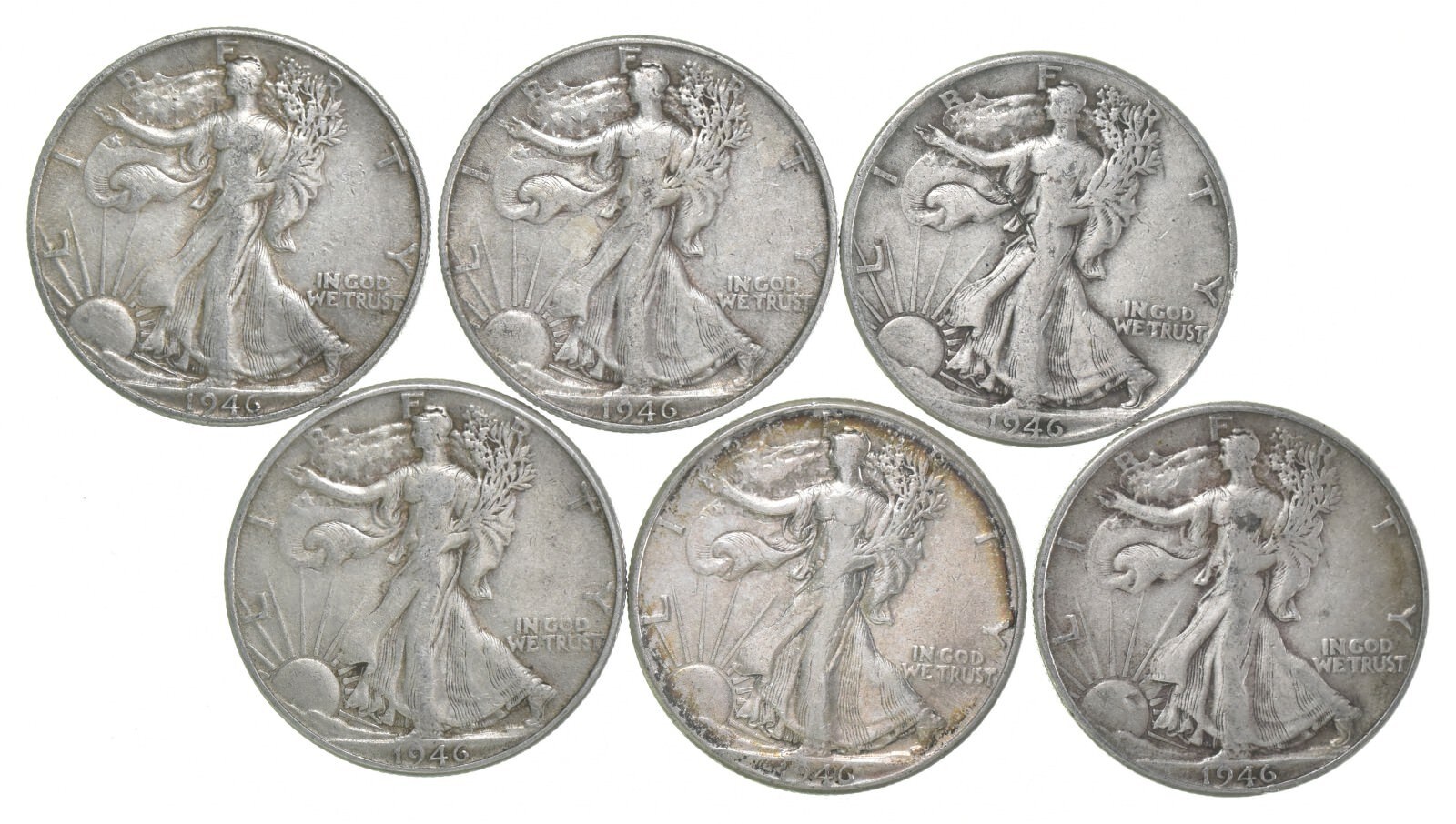 1946-D XF Walking Liberty Half Dollar