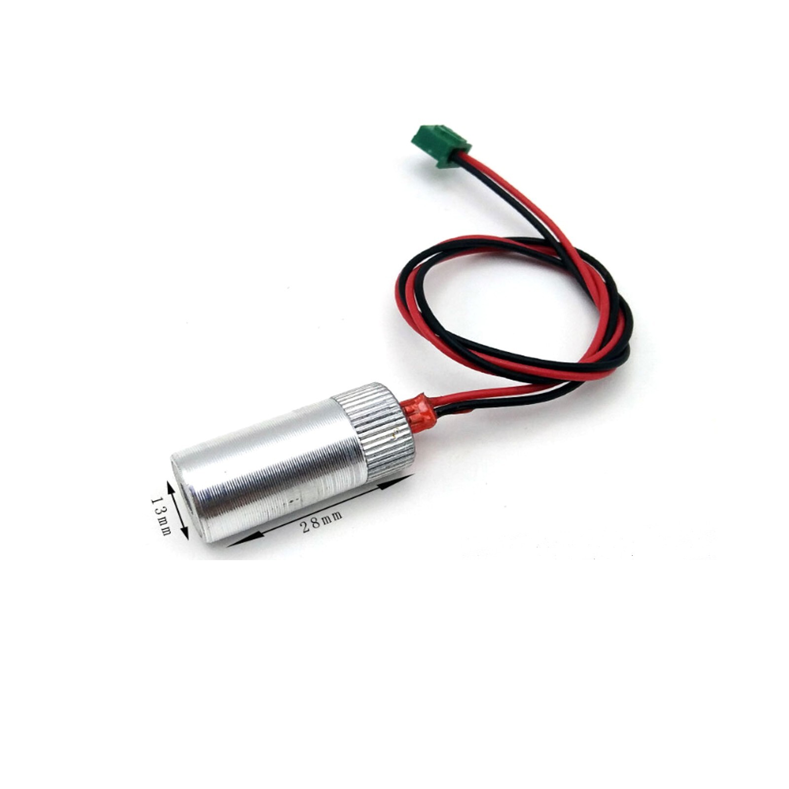 10pcs 532nm 20mW Dot Green Laser Module φ 13*28mm