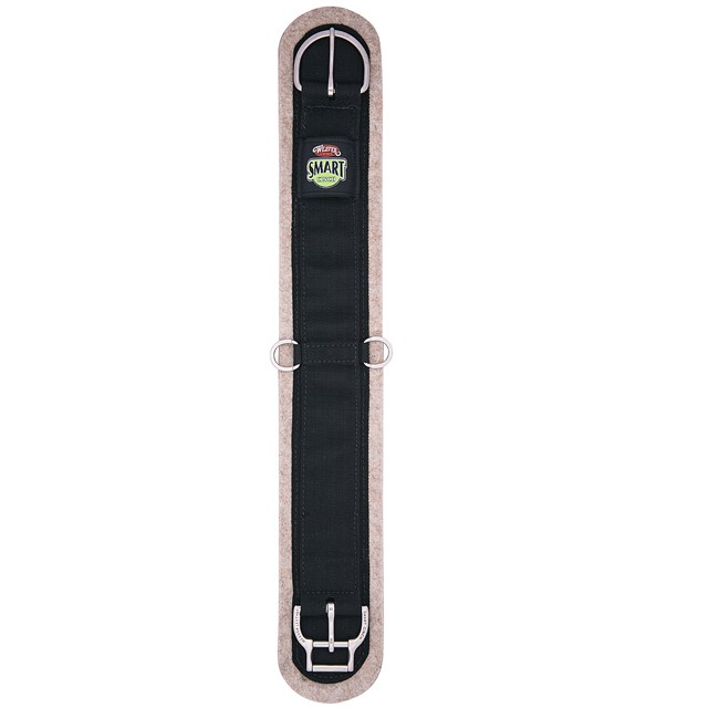 91WL 30" Weaver Horse 1/2" Wool Blend Felt Lined Smart Cinch Straight Girth
