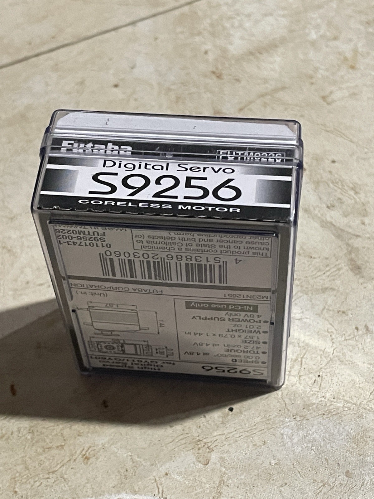 Futaba Servo S9256 MIB Never Used R/C Model Helicopter