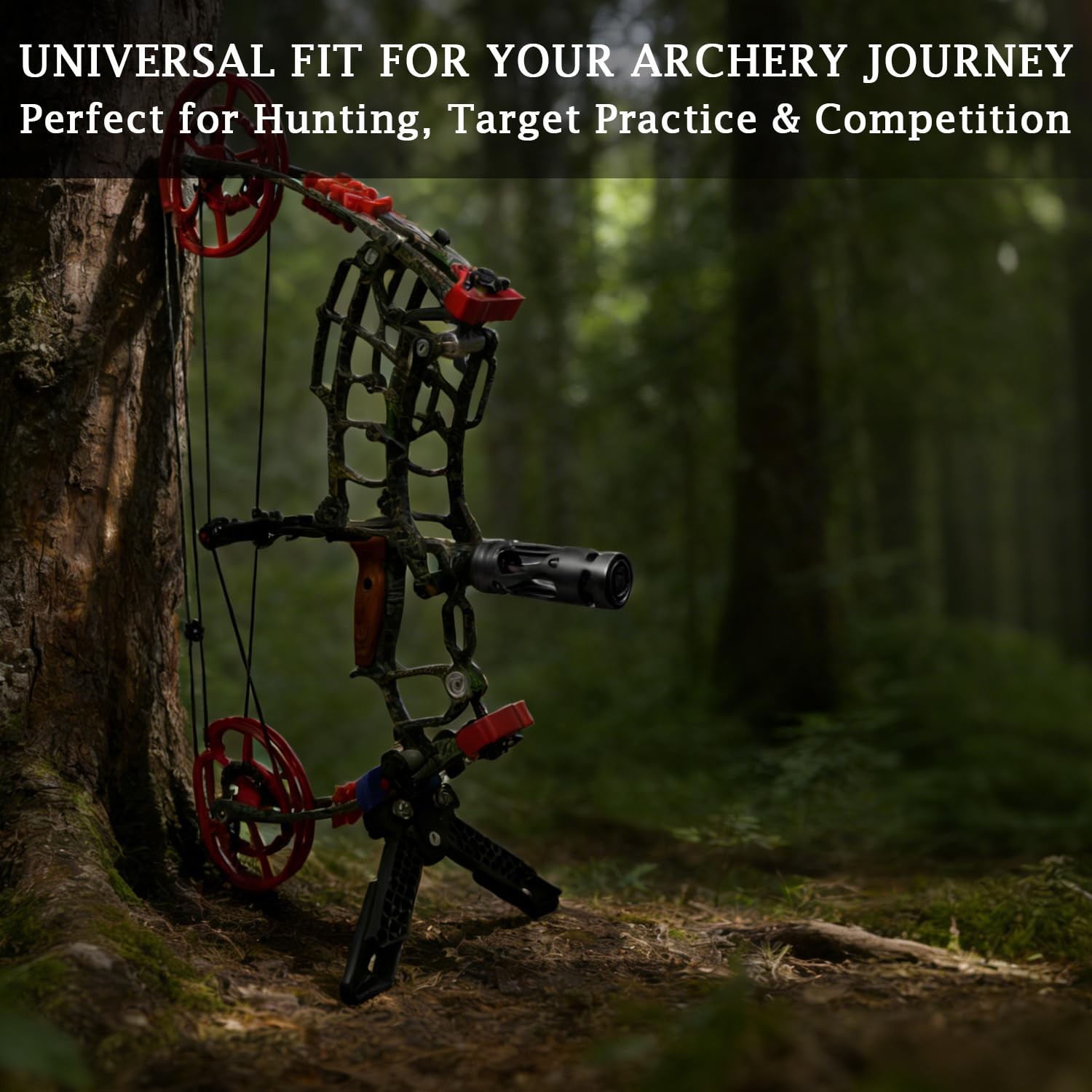 Compound Bow Stabilizer CNC Machined Vibration Dampener for Archery & Hunting...