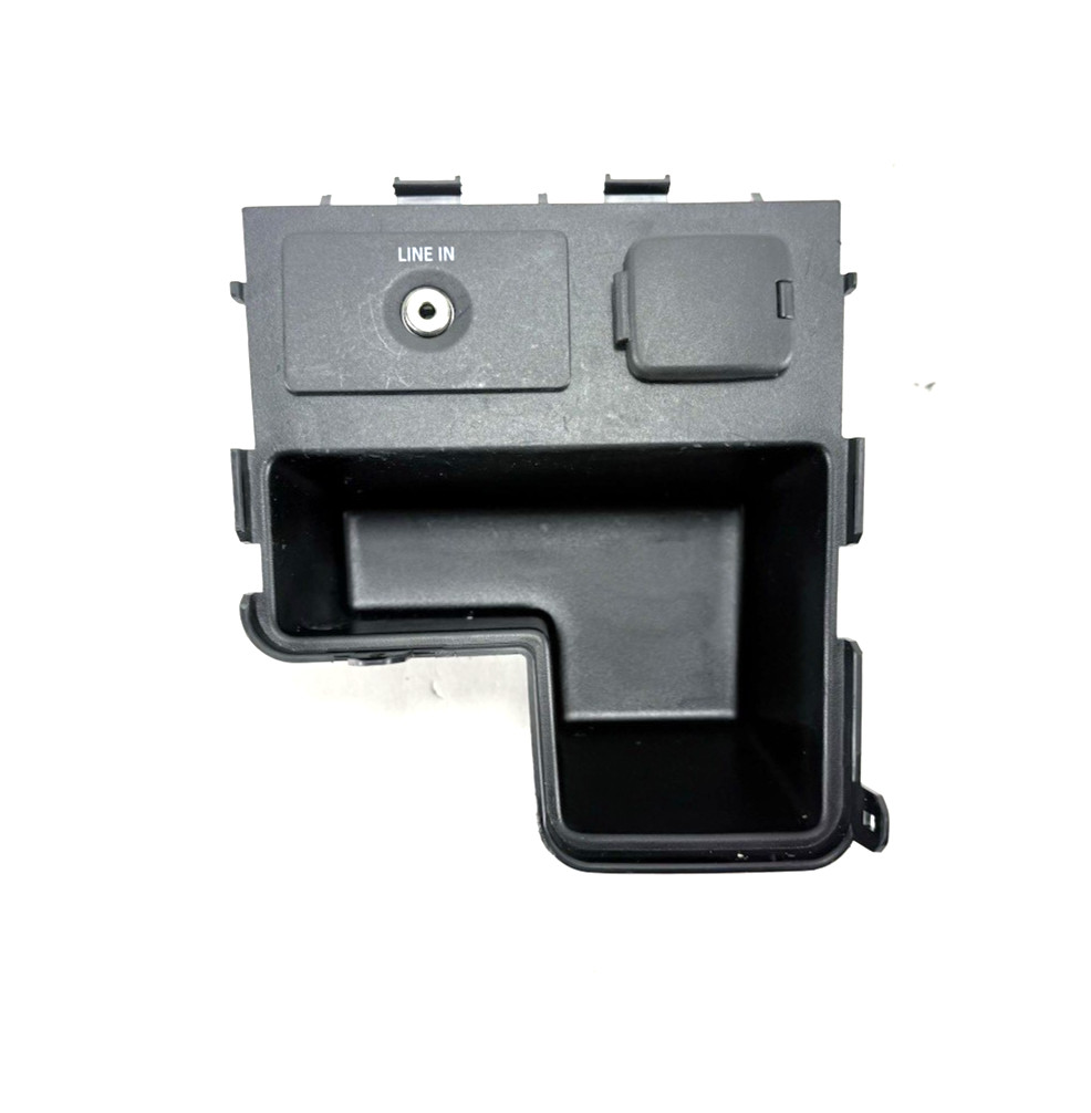 2011-2015 Ford Explorer Center Console Media Tray Cubby Power Outlet Box OEM