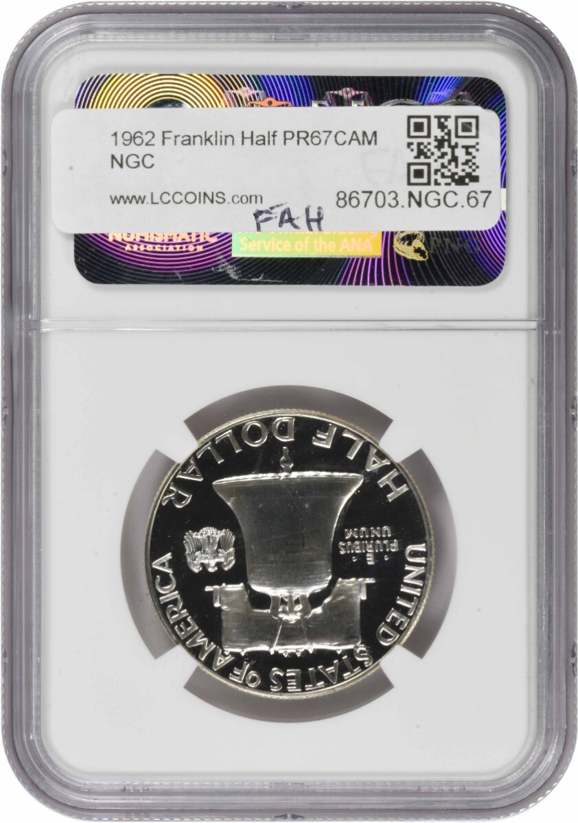 1962 Franklin Silver Half Dollar PR67CAM NGC