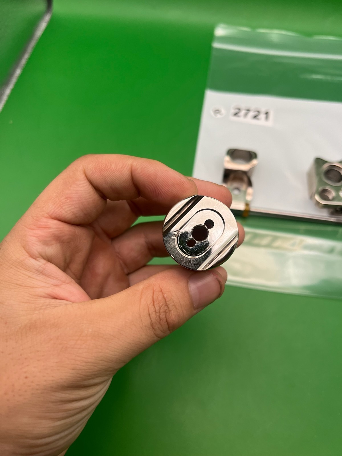 Autococker VASA Front Block, Back Block - Chrome