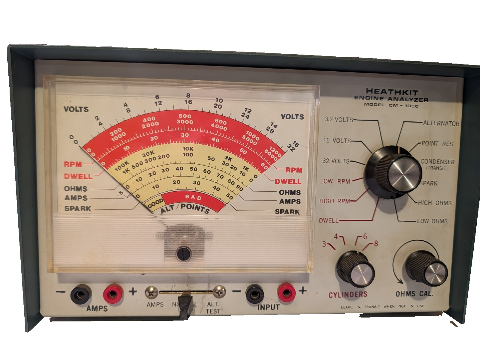 Heathkit Engine Analyzer CM-1050