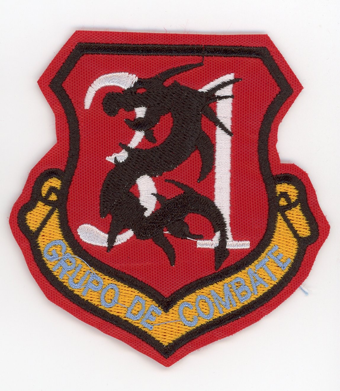 PATCH COLOMBIA AIR 31st COMBAT GROUP BARRANQUILLA AFB SEW ON PARCHE