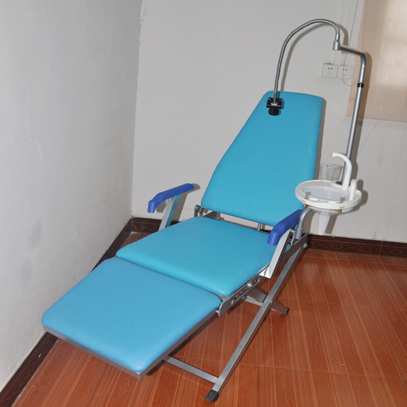 Dental Mobile Delivery Unit Suction Rolling Case 4H Compressor /Chair Portable