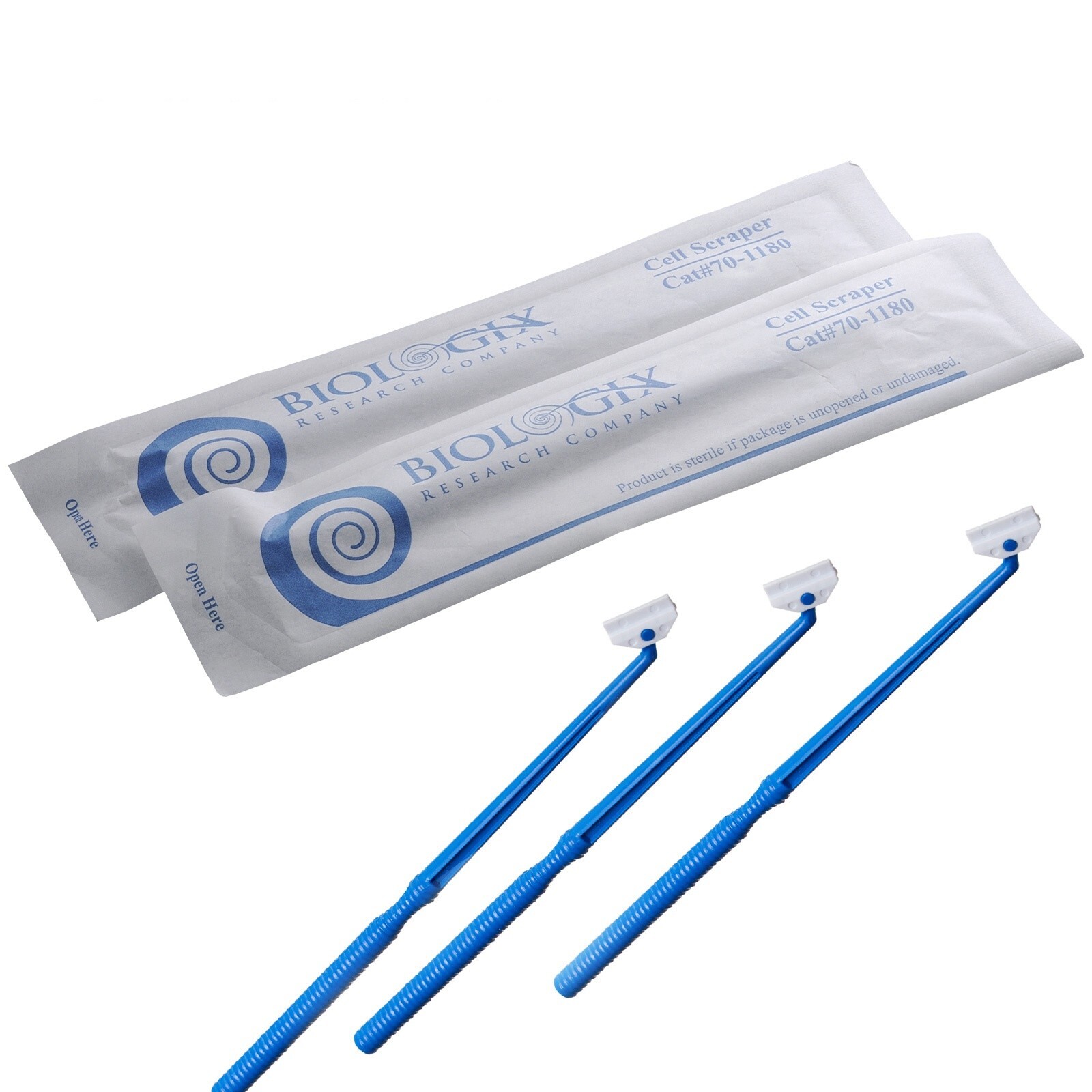 18cm Cell Culture Scraper, Sterile, Individually Packaged, 100 Pcs /Case