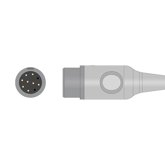 Compatible SpO2 Adapter Cable 0010-20-42712 for Mindray, Replacement: 3.0m