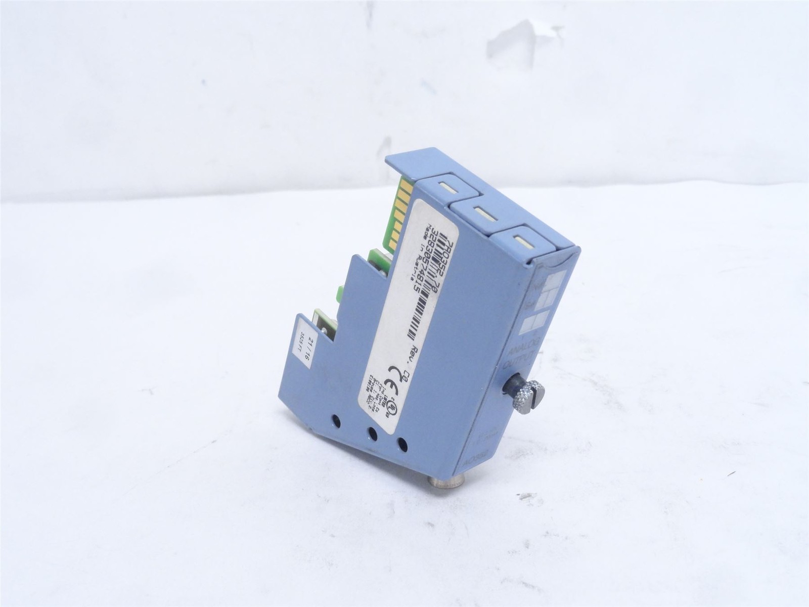 251860 New-No Box; B+R Automation 7A0352.70 Analog Ouput Module; 10V; 20mA