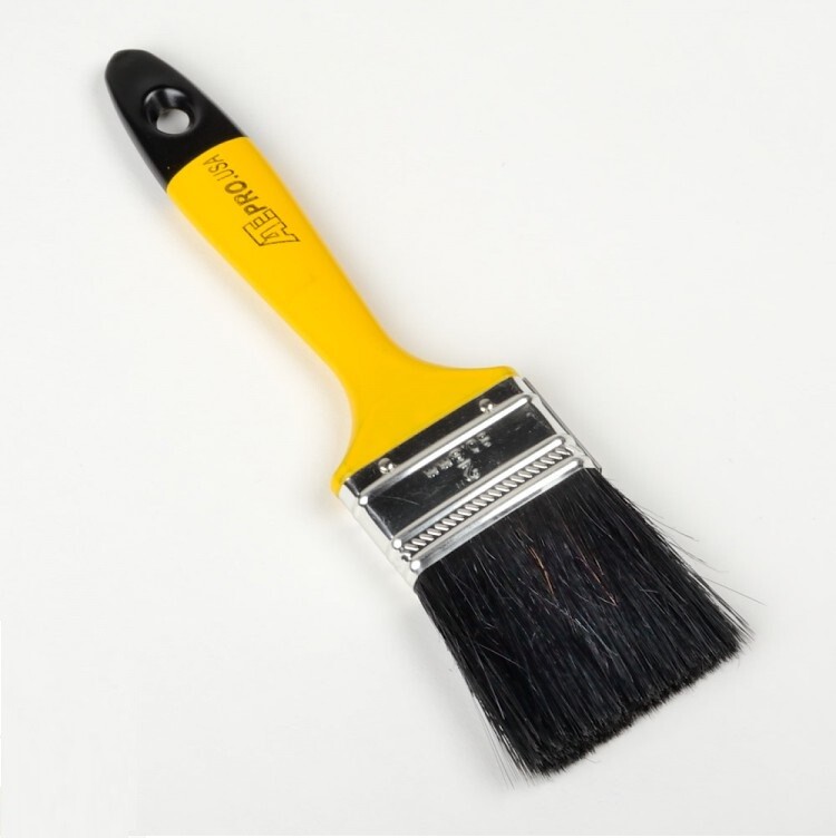 1"- 6" Variety Angle Paint Brushes for Paint Stains Varnishes Glues 1pk 4pk 10pk