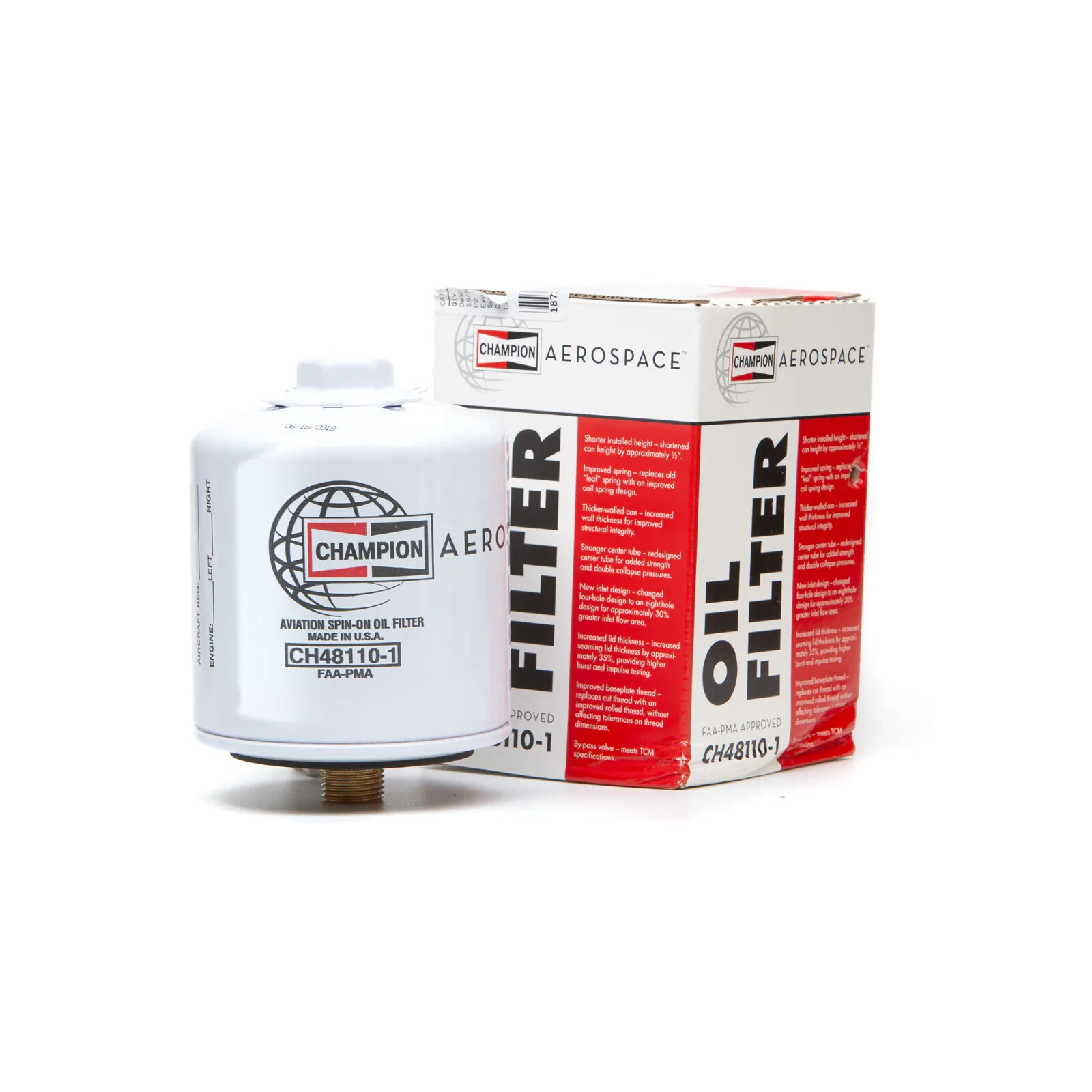 Champion CH48110-1 Aviation Oil Filter