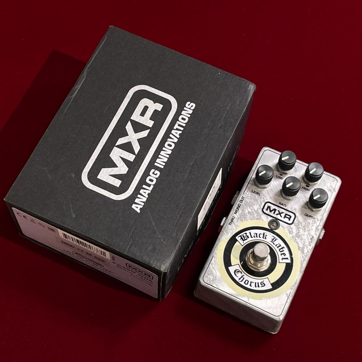 Mxr Zm38 Black Label Chorus Second-Hand, Pick Up And Pay In The Box
