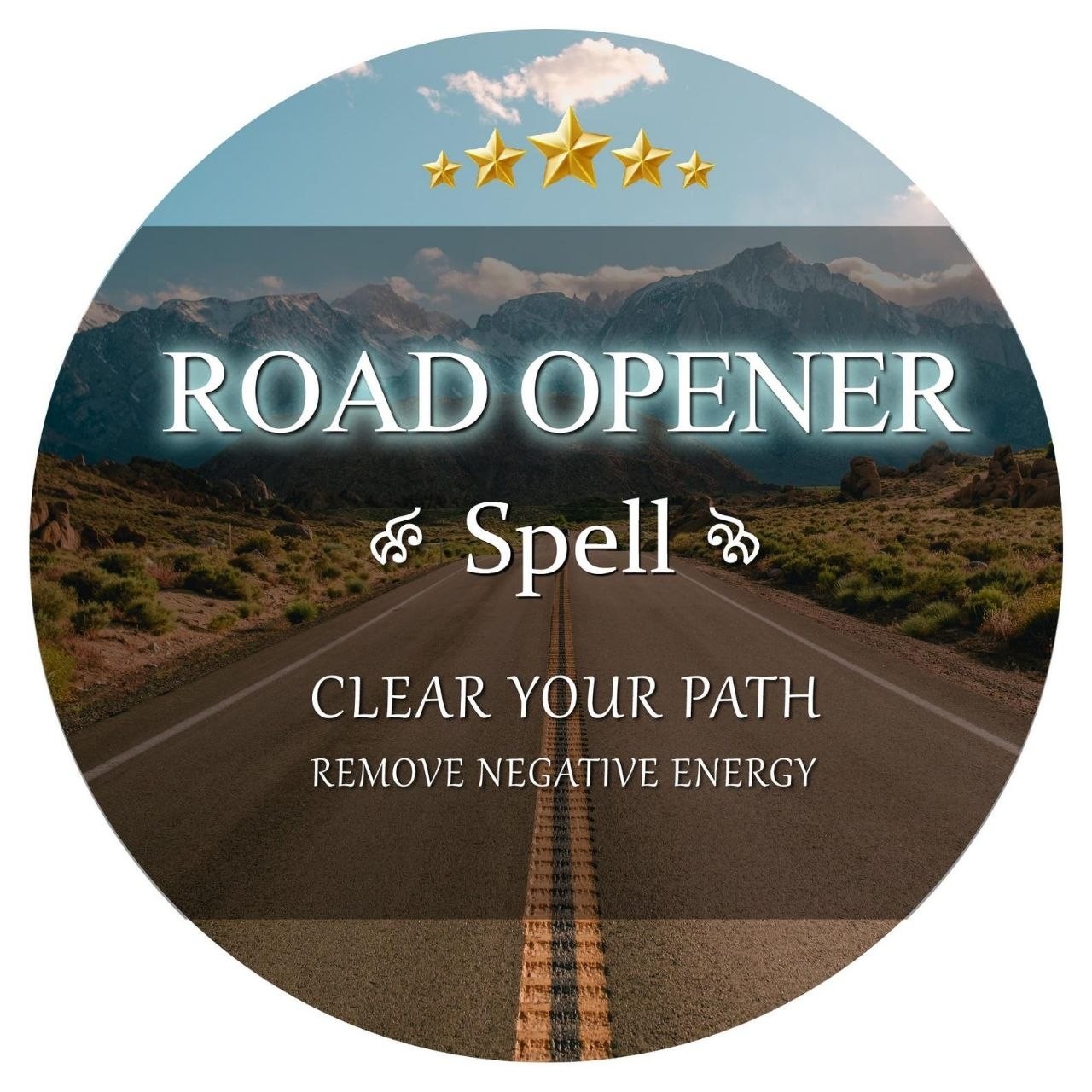 Road Opener Spell | Path Clearing Blockage Removal Ritual | Attract Luck, Succes