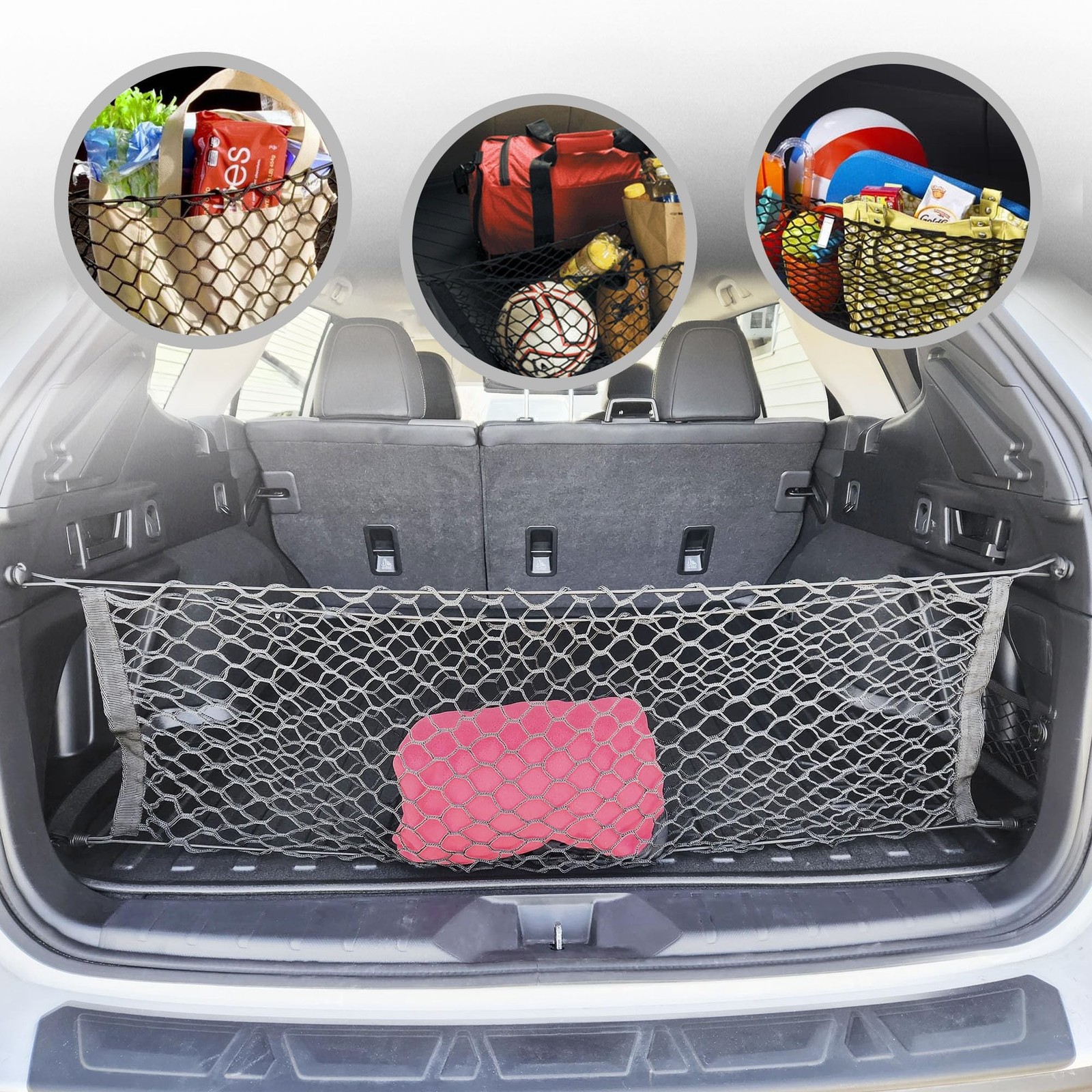 Envelope Style Trunk Mesh Cargo Net for Subaru Outback (BR/BM) 2000-2026 - Ca...