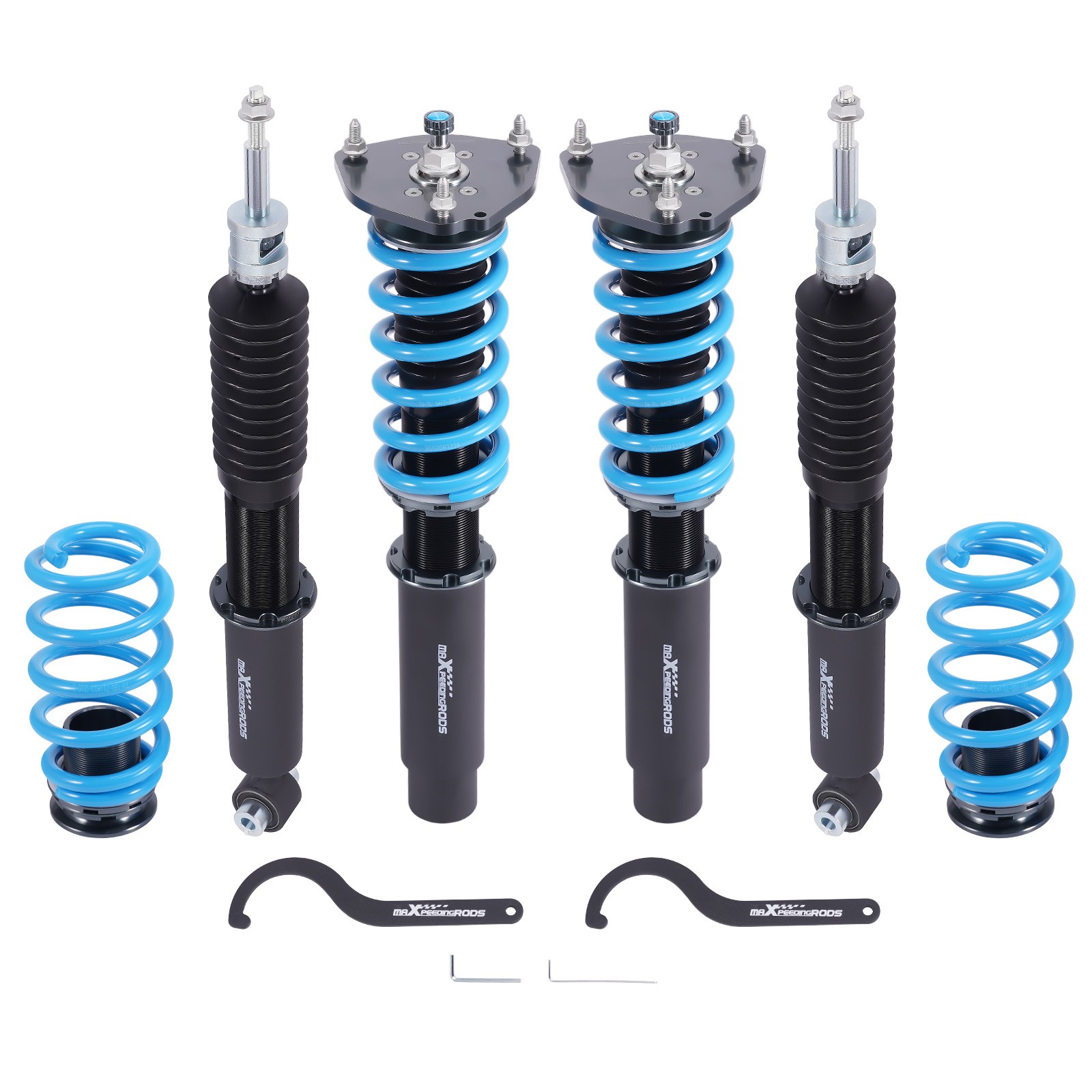 MaXpeedingrods Coilovers 24 Way Damper Lowering Kit For Audi A4 B9 2015-2024