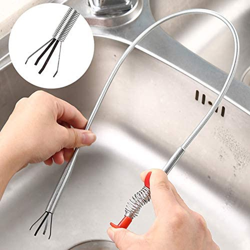 Flexible Claw Grabber Pickup Tool Long Reach Curve Spring Grip Tool