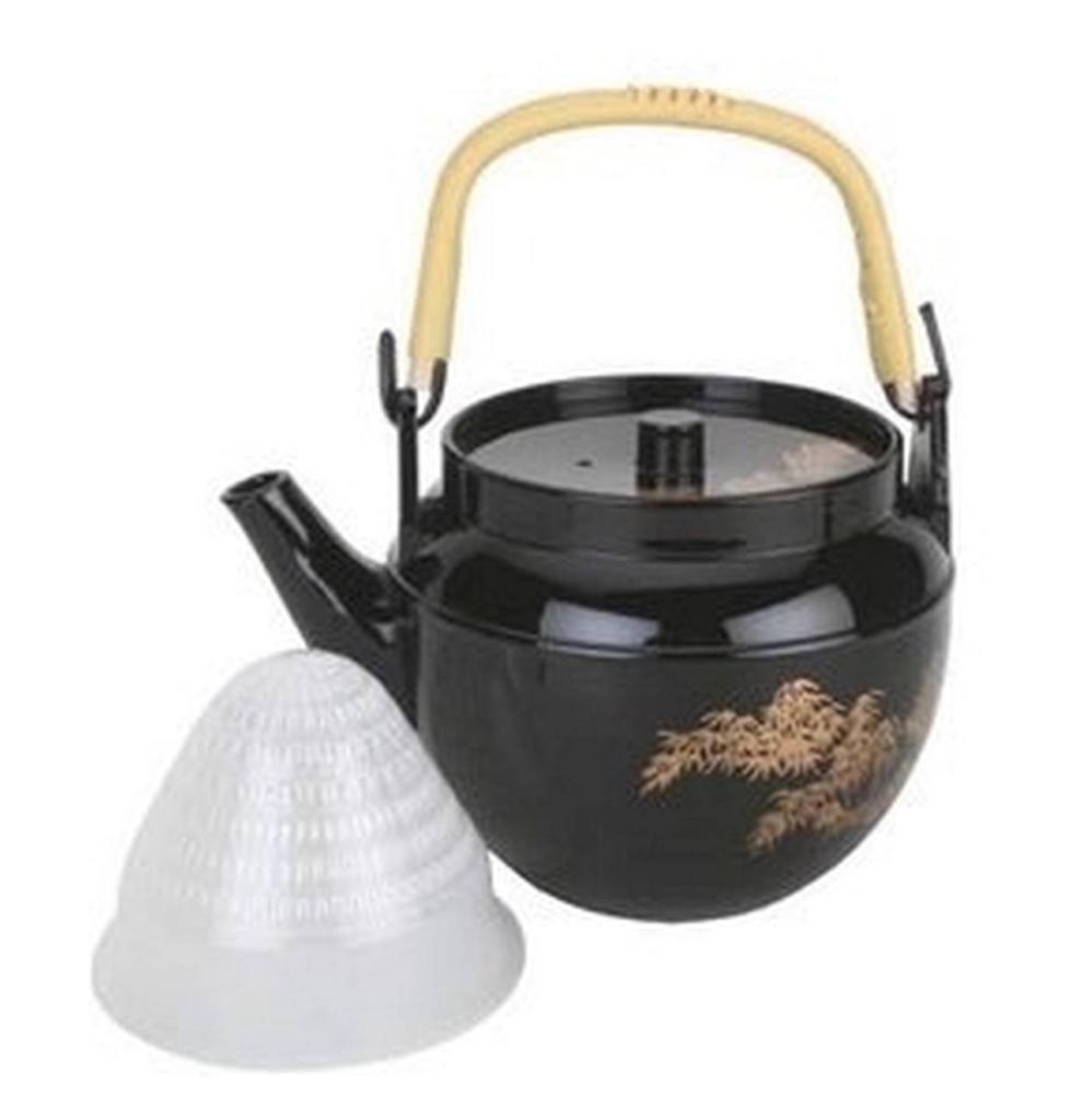 Japanese Sushi Restaurant Melamine Plastic Teapot 38oz wh-10-3 S-1627