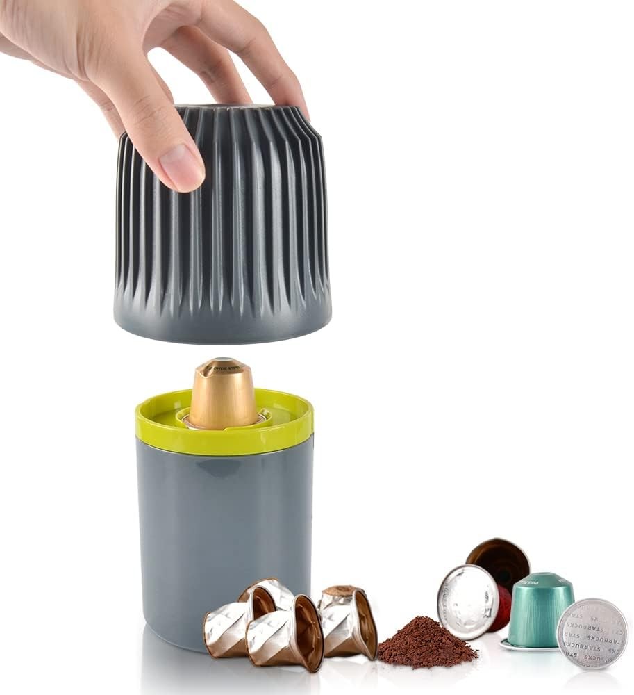 Aluminum Coffee sules Recycling Box -  Coffee Pods Recycler Box