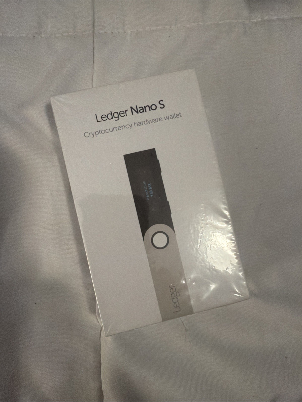 Ledger Nano S Cryptocurrency Bitcoin Hardware Wallet - Matte Black