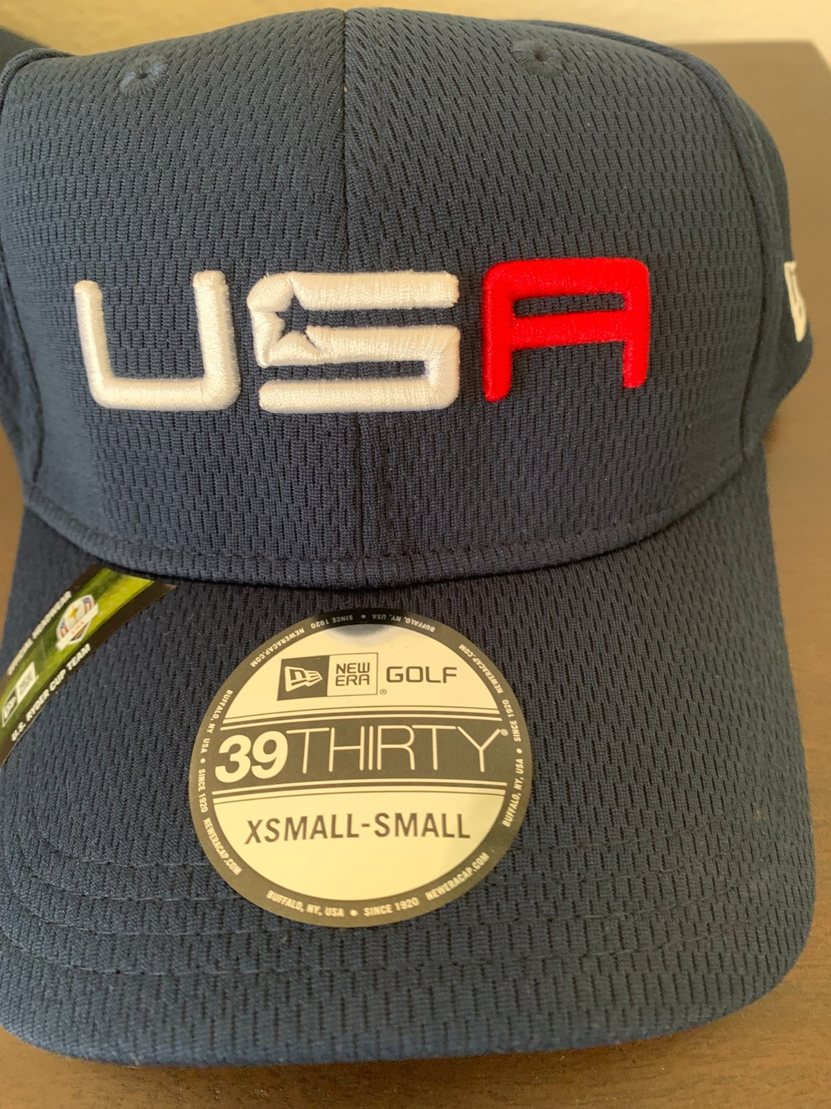 New Ryder Cup 2020 Whistling Straits Golf Hat Navy Blue XS/S by NEW ERA Golf