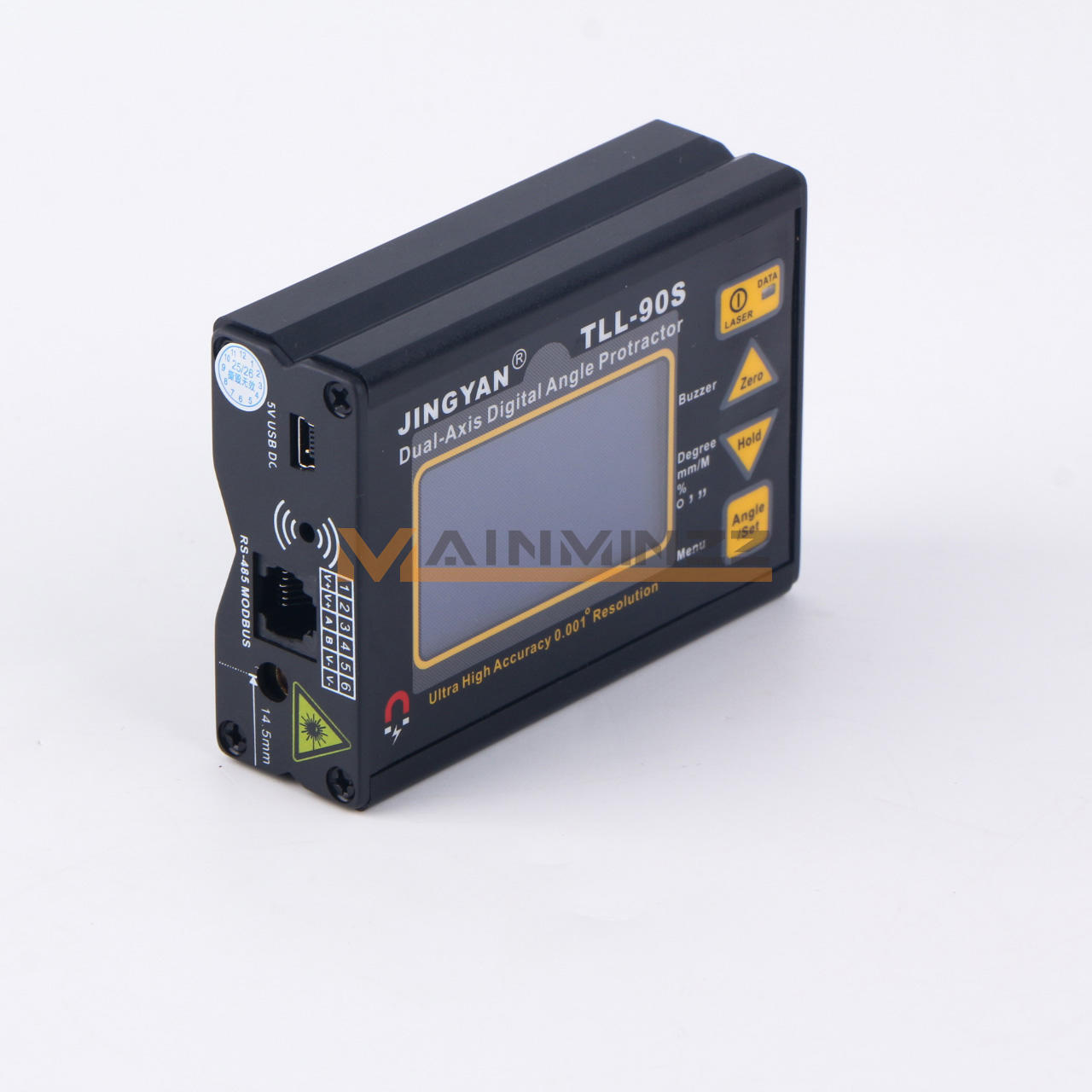Digital Laser Level Protractor Angle Finder Meter Hi-accuracy 0.005° 90S TLL-90S