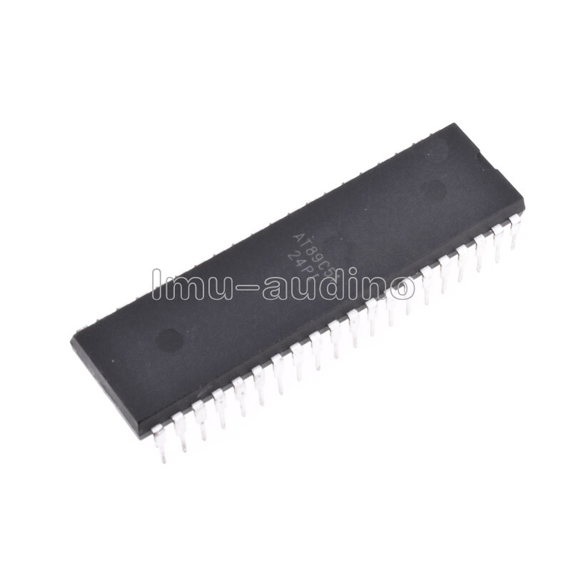 2PCS IC AT89C51-24PI AT89C51 DIP-40 HIGH QUALITY NEW